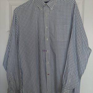 Daniel Cremieux "Classic" Men's 100% Cotton Broadcloth Button-Down Shirt